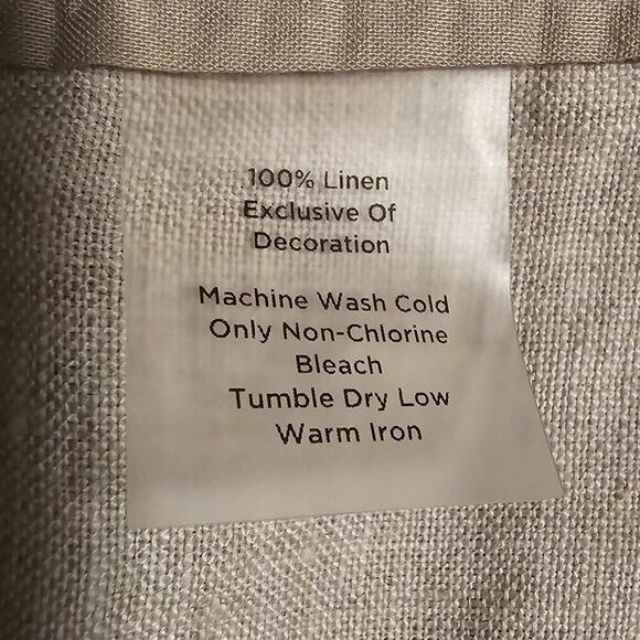 NWT, Talbots Women’s 100% Pure Irish Linen Skirt Beige, Size 16. - Picture 5 of 9